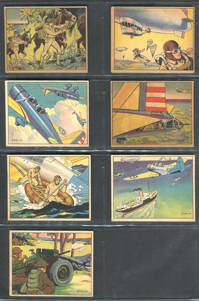 R157 Gum Inc Uncle Sam Lot of (71) Cards