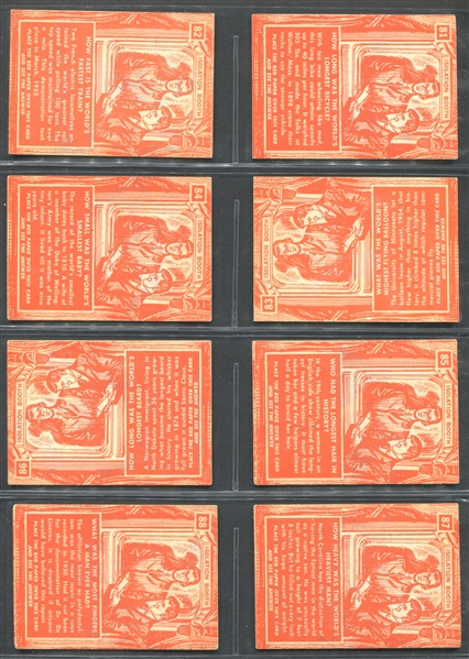 1957 Topps Isolation Booth Complete Set of (88) Cards