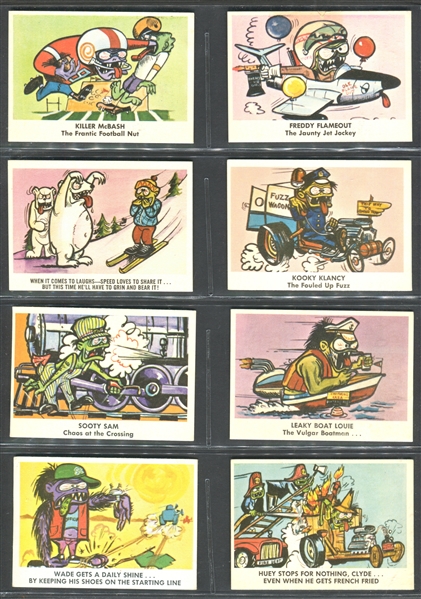 1965 Fleer Weird-Ohs Complete Set of (66) Cards