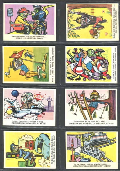 1965 Fleer Weird-Ohs Complete Set of (66) Cards