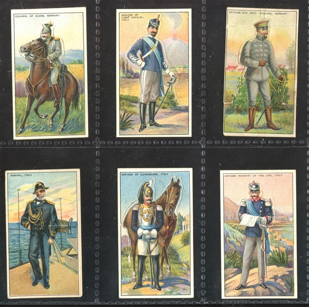 T81 Recruit  Military Series Lot of (30) Die Cut Cards