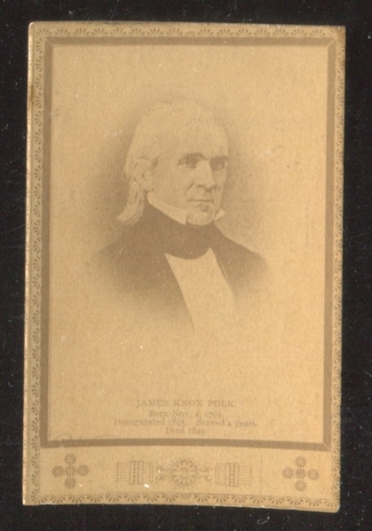 Incredible Miniature Photos Presidents - James Polk