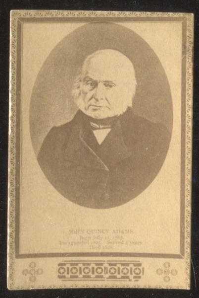 Incredible Miniature Photos Presidents - John Quincy Adams