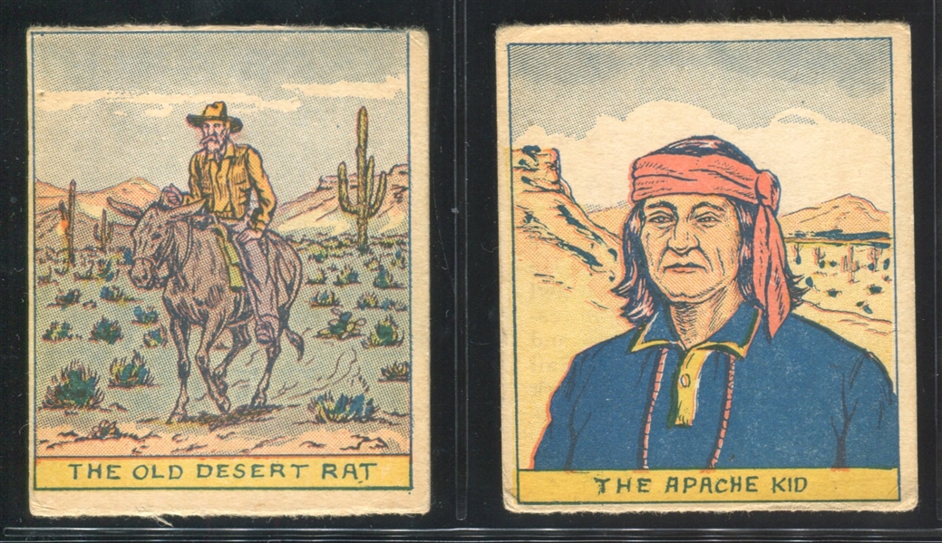 R130 Series of 48 Western Series Lot of (20) Strip Cards