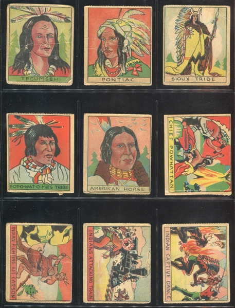 R128-2 Series of 48 Western Lot of (26) Cards