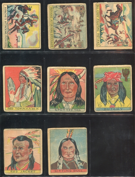 R128-2 Series of 48 Western Lot of (26) Cards