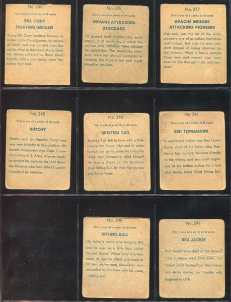 R128-2 Series of 48 Western Lot of (26) Cards