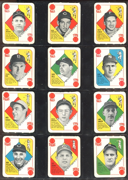 1951 Topps Redback Complete Set of (52) Cards