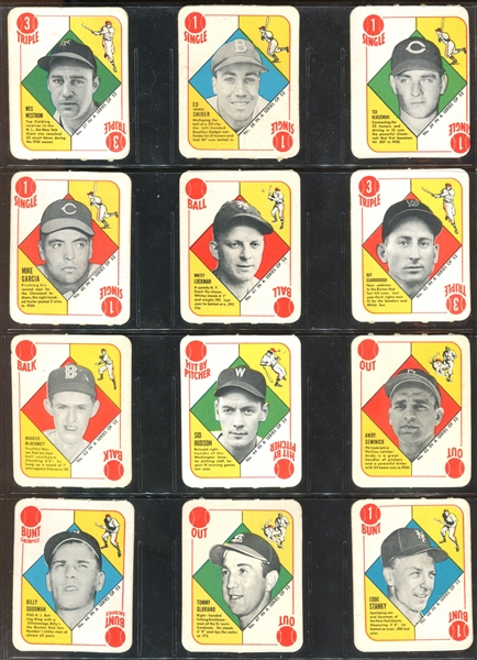 1951 Topps Redback Complete Set of (52) Cards