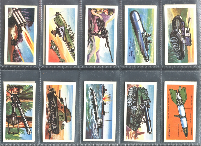 1957-1982 British Cards Lot of (12) Complete Sets