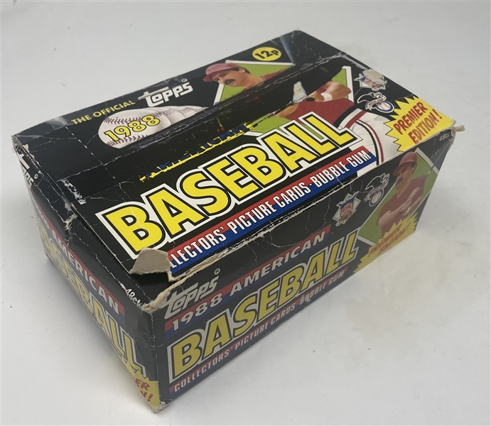 1988 Topps Ireland Complete Unopened Wax Box of (48) Packs