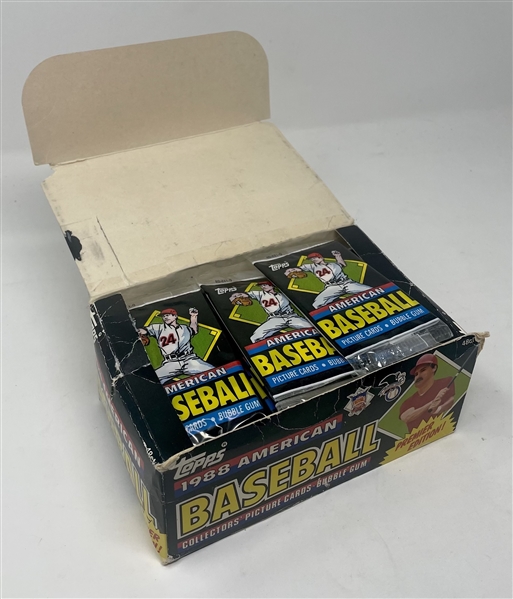 1988 Topps Ireland Complete Unopened Wax Box of (48) Packs