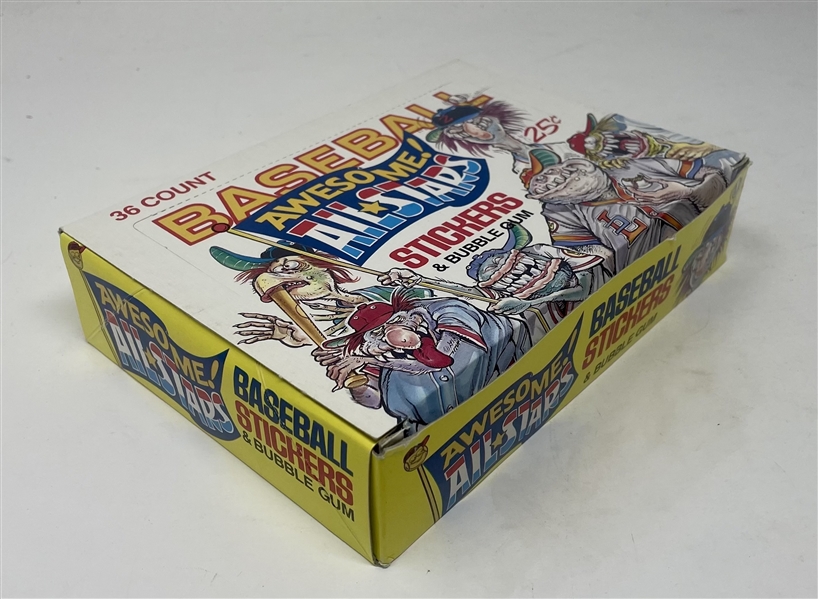 1988 Leaf Awesome! All-Stars Complete Unopened Wax Box