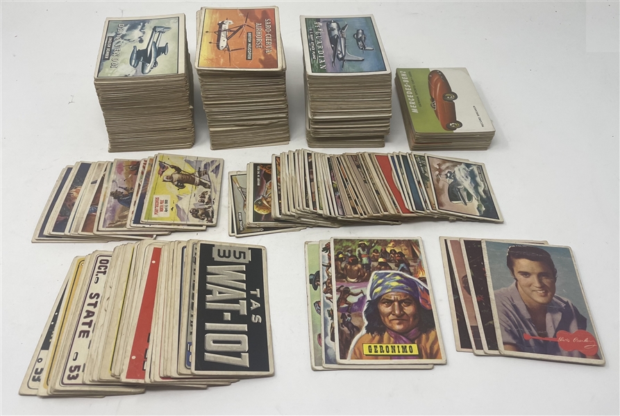 1950's Topps Mixed Lot of Approximately (450) Cards