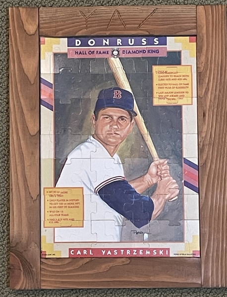 1983-1989 Donruss Puzzles Lot of (7) With Framed Copies