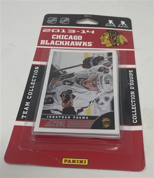 2013/4 Panini/Score Chicago Black Hawks Team Set