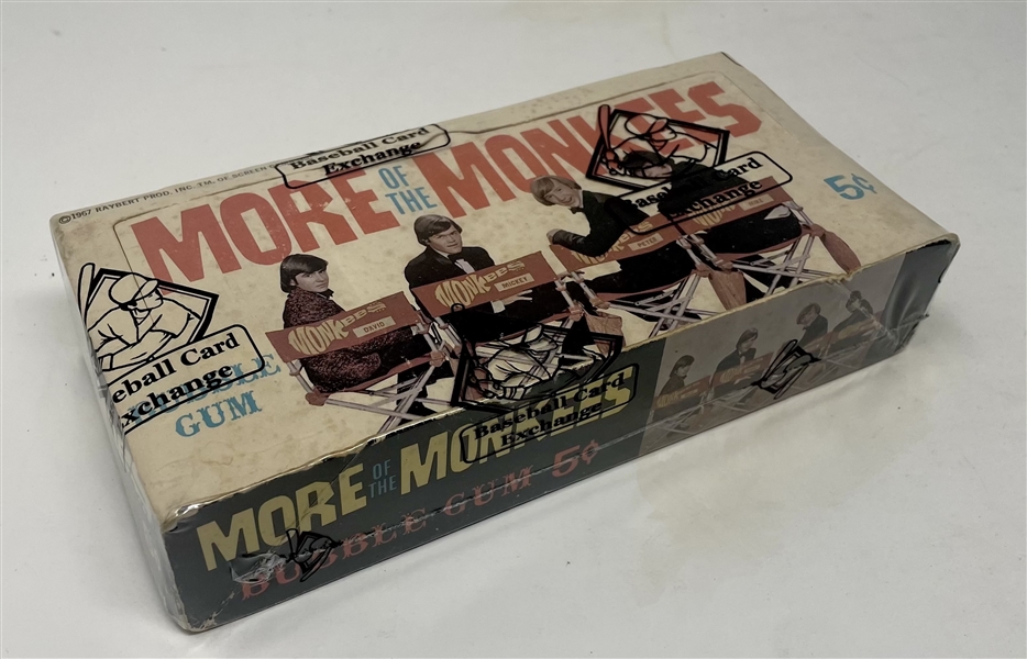 1967 Donruss More Monkees BBCE Wrapped Complete Wax Box