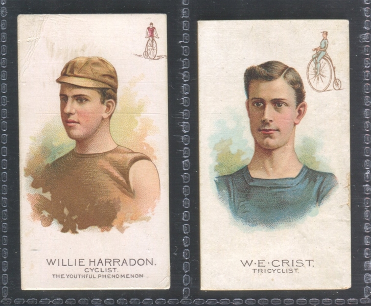 N29 Allen & Ginter World's Champions (2nd Series) Cyclists Lot of (5) Cards