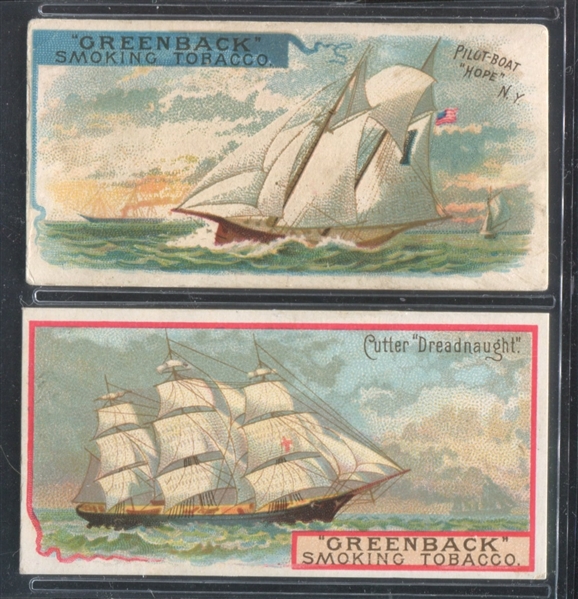 N408 Marburg Typical Ships Lot of (2) Cards