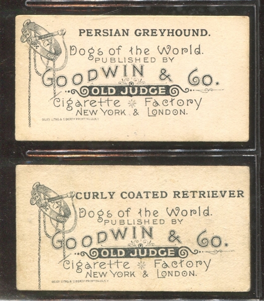 N163 Goodwin Dogs Lot of (5) Different Cards