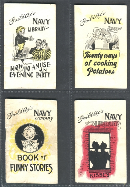 N115B Gail and Ax Honest Library Lot of (4) Booklets