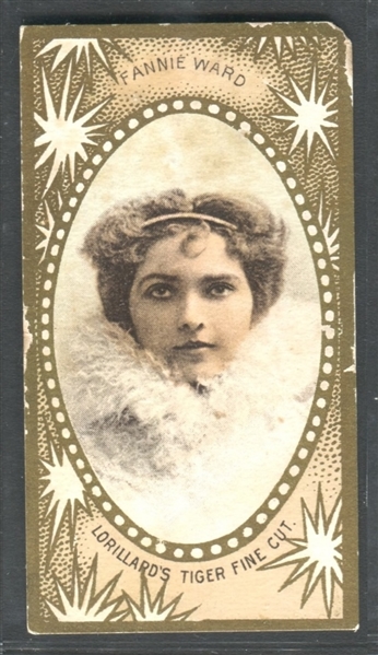 N252 Lorillard Actresses (Type 7) Fannie Ward 