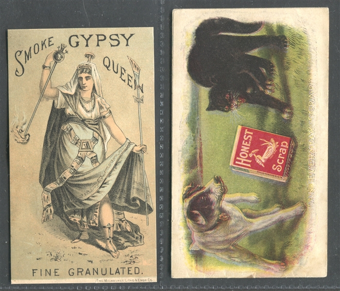 Better Tobacco Trade Card Pair with Gypsy Queen