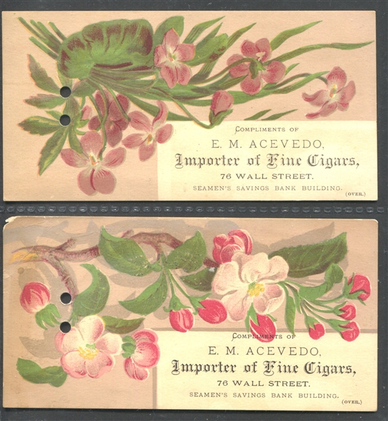 Vintage Tobacco/Cigarette Trade Card Lot of (9) 