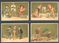 Vintage Allen & Ginter Richmond Gem Lot of (7) Trade Cards from a series