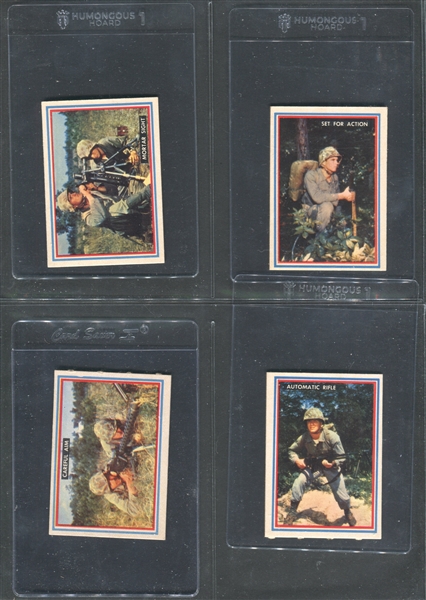 1953 Topps Fighting Marines Complete Set of (96) Cards