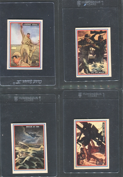 1953 Topps Fighting Marines Complete Set of (96) Cards