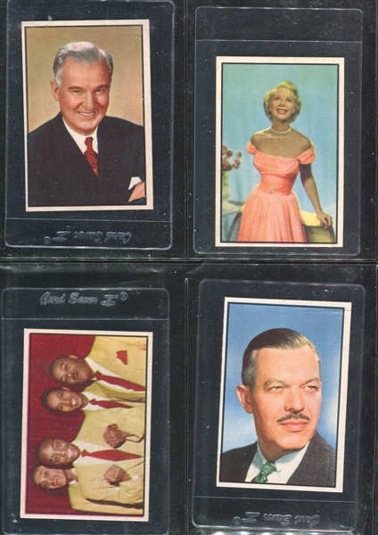 1953 Bowman TV & Radio Stars of NBC Complete Set of (96) Cards