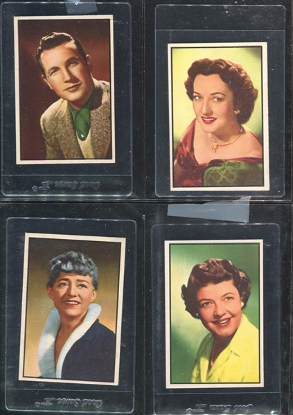 1953 Bowman TV & Radio Stars of NBC Complete Set of (96) Cards