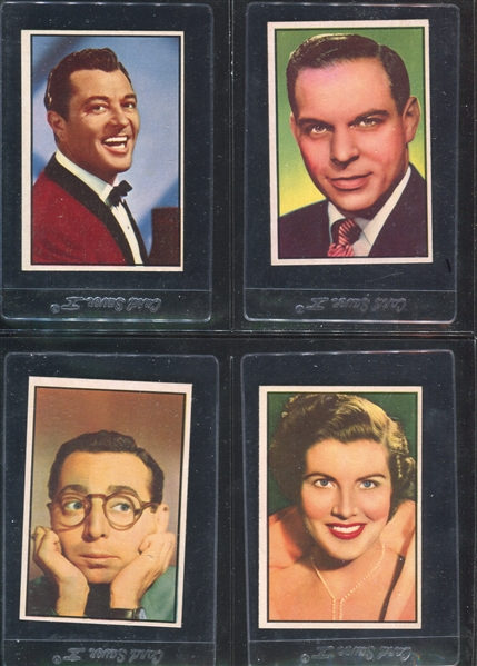 1953 Bowman TV & Radio Stars of NBC Complete Set of (96) Cards