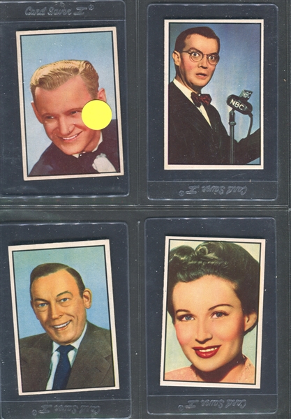 1953 Bowman TV & Radio Stars of NBC Complete Set of (96) Cards