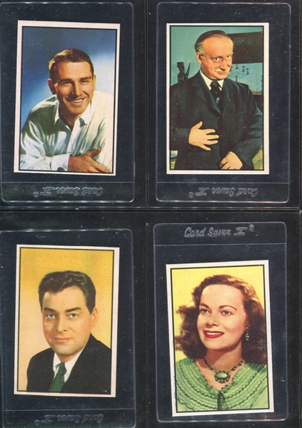 1953 Bowman TV & Radio Stars of NBC Complete Set of (96) Cards