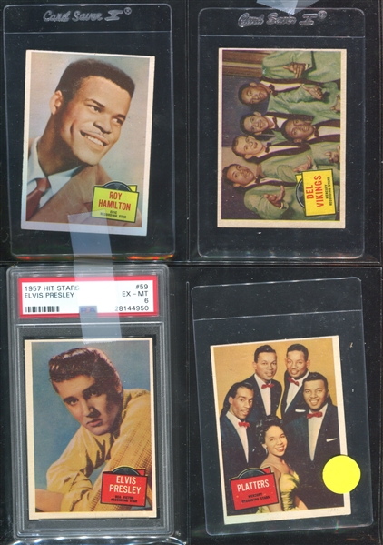 1957 Topps Hit Stars Complete Set of (88) Cards