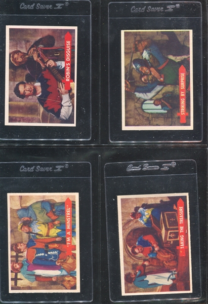 1957 Topps Robin Hood Complete Set of (60) Cards Plus Extrass