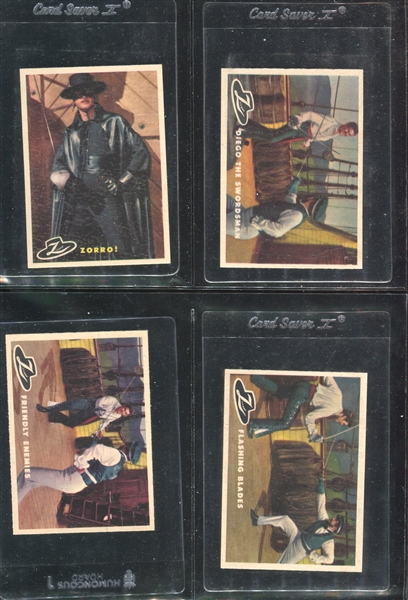 1958 Topps Zorro Complete Set of (88) Cards