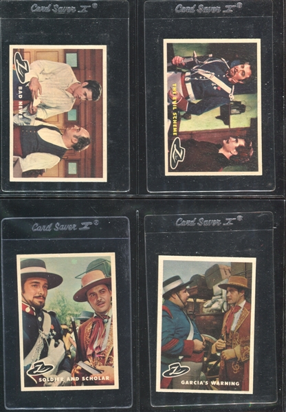 1958 Topps Zorro Complete Set of (88) Cards