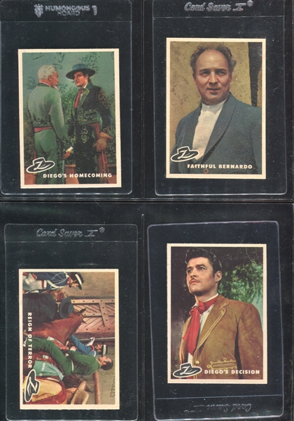 1958 Topps Zorro Complete Set of (88) Cards