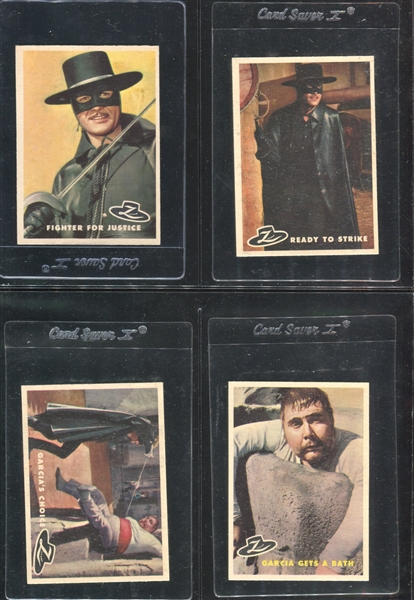 1958 Topps Zorro Complete Set of (88) Cards