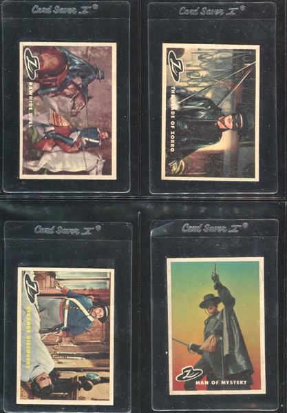 1958 Topps Zorro Complete Set of (88) Cards