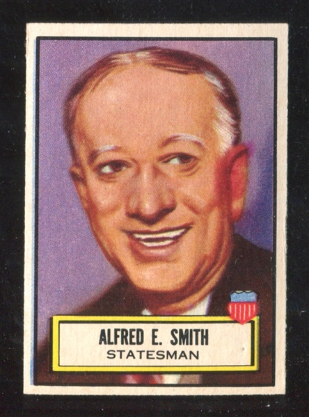 1952 Topps Look N' See #95 Alfred E. Smith High Grade Type