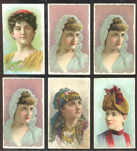 N129 Duke Honest Long Cut Stars of the Stage (1st Series) Lot of (15) Cards