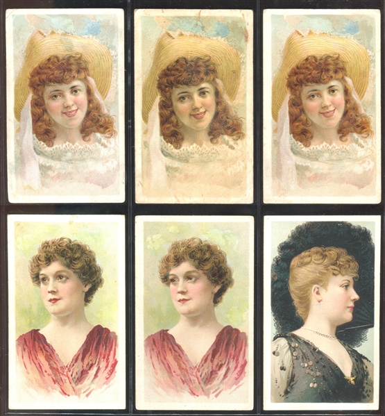 N111A Duke Honest Long Cut Gems of Beauty Lot of (19) Cards