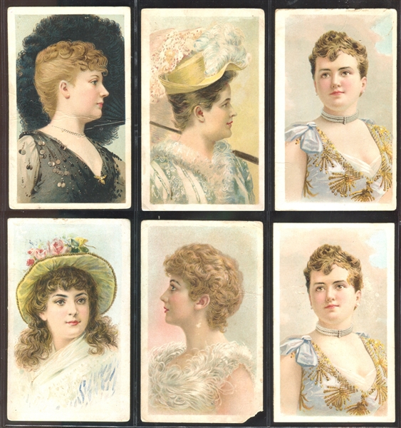 N111A Duke Honest Long Cut Gems of Beauty Lot of (19) Cards