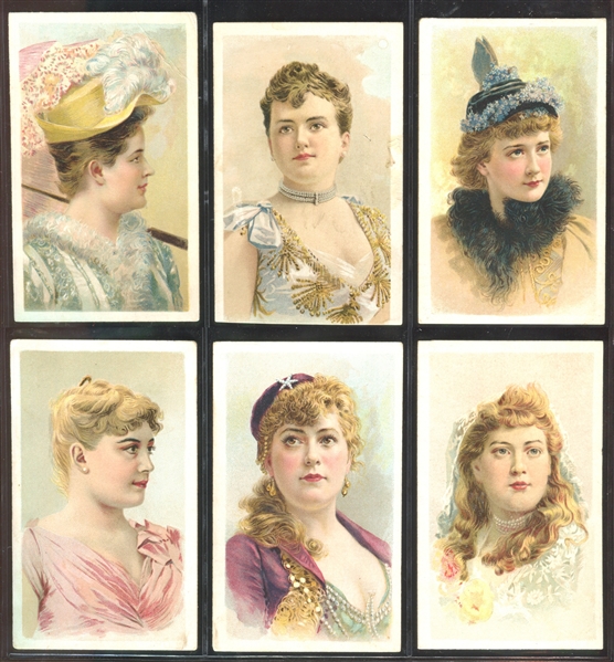 N111A Duke Honest Long Cut Gems of Beauty Lot of (19) Cards