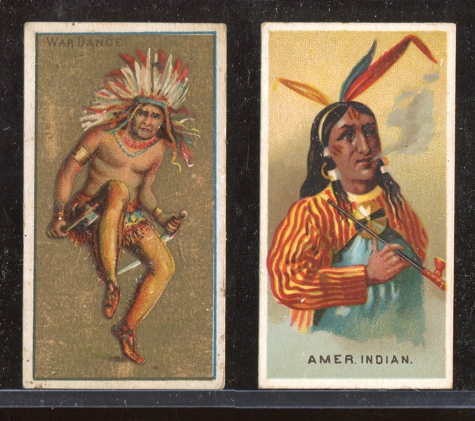 Pair of N Series Indian Cards