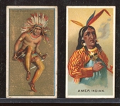 Pair of "N" Series Indian Cards